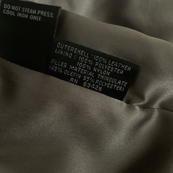 VINTAGE WILSON’S LEATHER PELLE STUDIO THINSULATE MEN’S TRENCH. XL. EUC - Picture 15 of 16